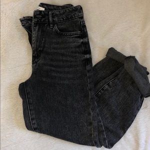 Pac Sun Black Mom Jeans